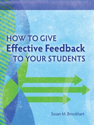 cover image of How to Give Effective Feedback to Your Students